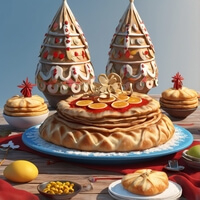 на Масленицу